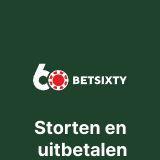 Betsixty Storten en uitbetalen